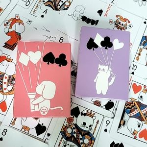 Playing cards, poker cards, animal cards